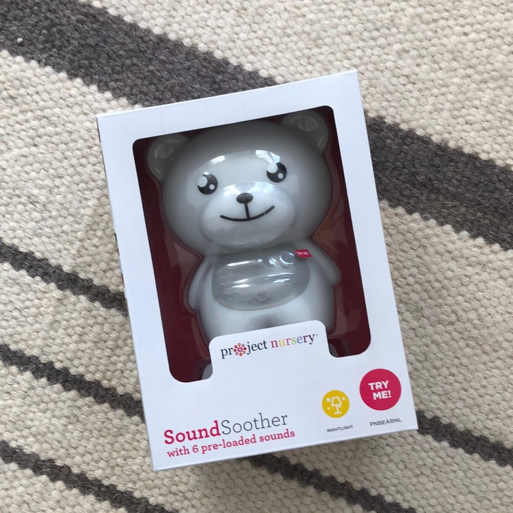 Project Nursery sound soother bear